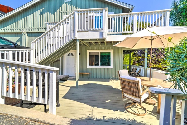 Summerland Vacation Rental | 2BR | 1BA | Stairs Required | 800 Sq Ft