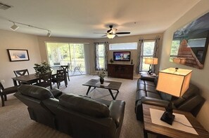 Smart TV, table football, ping pong