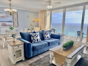 Smart TV, DVD player, table football, ping pong