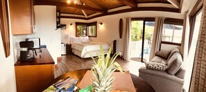 1 slaapkamer, een strijkplank/strijkijzer, reisbedje, gratis wifi