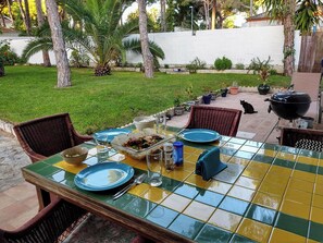 Restauration en plein air