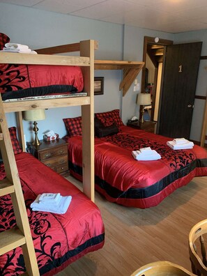 Premium bedding, free WiFi, bed sheets