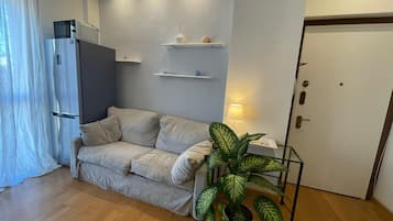 Smart-tv och en stereo