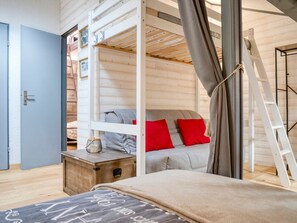 2 chambres, Wi-Fi gratuit, draps fournis