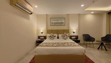 1 habitación y ropa de cama de alta calidad