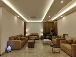 Sala de estar en el lobby