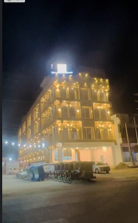 Front of property. OVERSEAS HOTEL AND SUITES