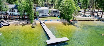 Annie's Place-Lakefront-Shared dock w/Almost Heaven-Rent both for a 6-room getaway for large groups!