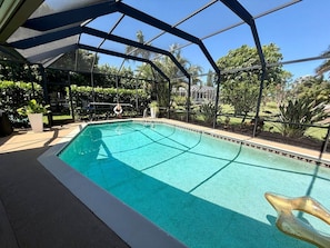 Piscine chauffée