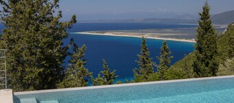 Brand New Villa Ionion Theasis Kallisti w/t endless sea view & private pool