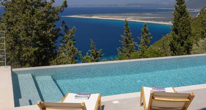 Brand New Villa Ionion Theasis Kallisti w/t endless sea view & private pool