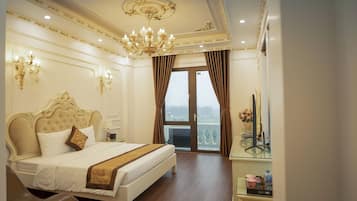 Luxury-Zimmer | Allergikerbettwaren, Minibar (mit einigen kostenlosen Artikeln)