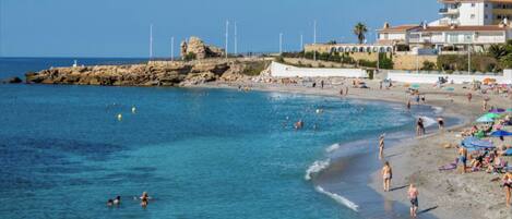 A la platja
