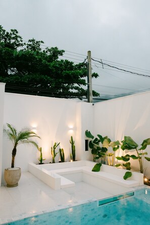 Living area - Olisa Boutique Hotel (São Sebastião)