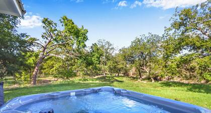 Pecan Tree House at Happiness Ranch | Rustic Charm with Modern Furnishings