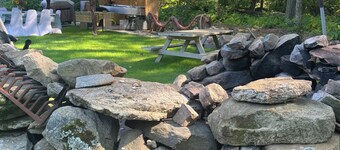 BnB “GetAway” 600sf studio Wooded, Trails, UConn, quiet, Clean 5⭐️ Coventry 3 pp