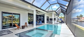 Luxury canal home w/ heated pool & spa!