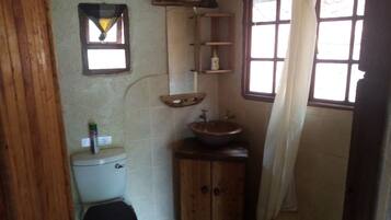 Dusche, Handtücher, Seife, Toilettenpapier