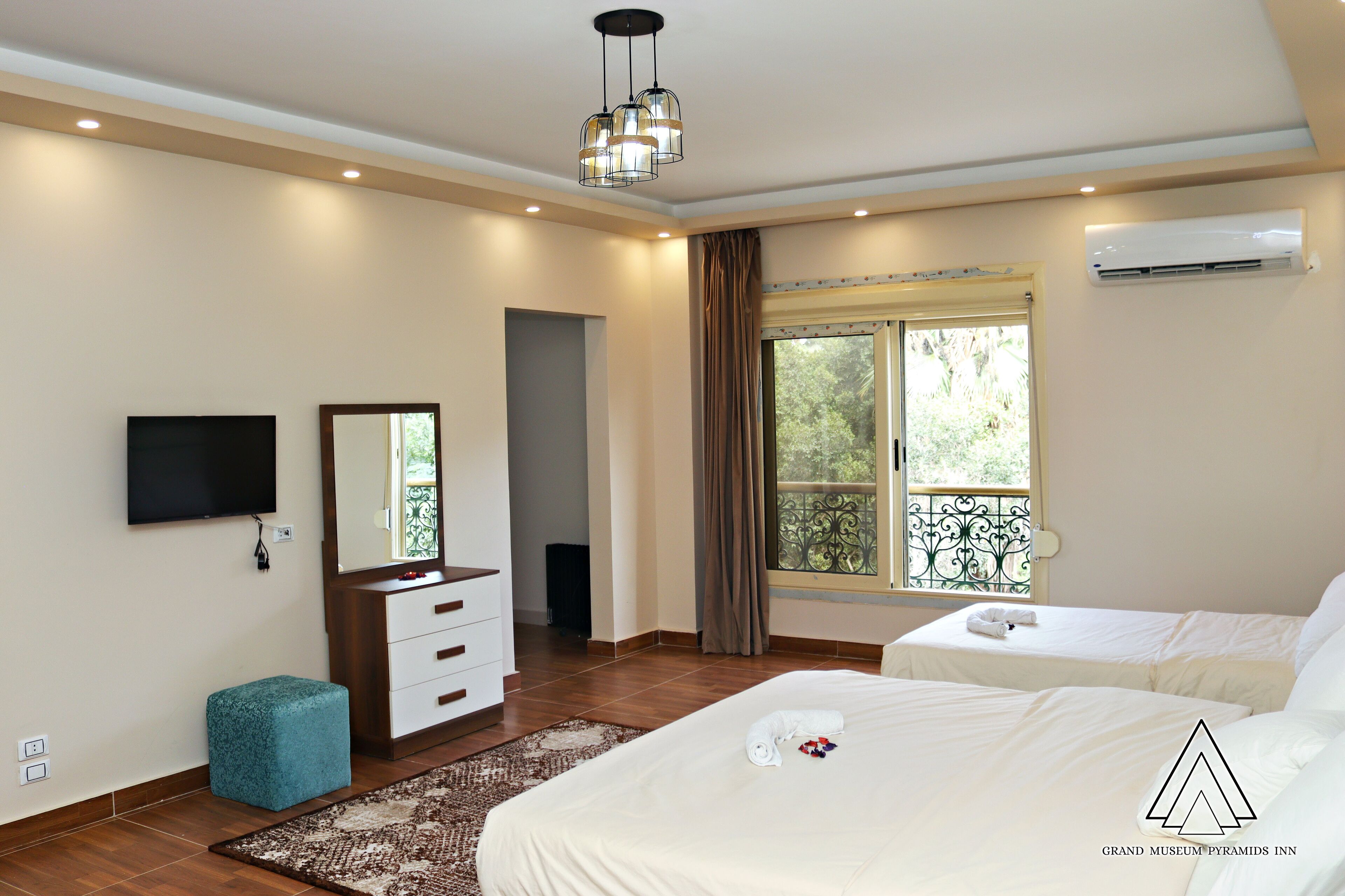 Luxury Suite, 1 Bedroom, Private Bathroom, Garden View | Minibar, blackout drapes, iron/ironing board, free WiFi