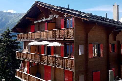 Apartment mit Traumblick auf das Panorama der Viertausender