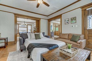 8 bedrooms, iron/ironing board, travel crib, WiFi