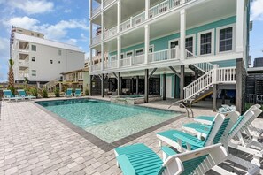 Pool - Check In Any Day! Carolina Dreamin 8BR Pool/Oceanfront (North Myrtle Beach)