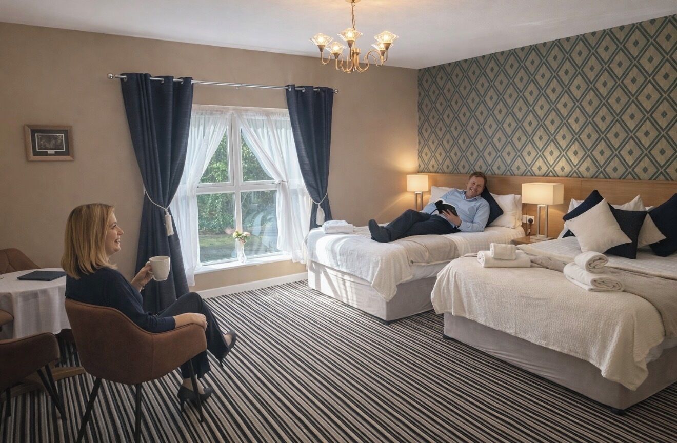 Habitación cuádruple | Tabla de planchar con plancha, cuna de viaje y wifi gratis 