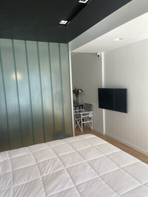 1 chambre, rideaux occultants