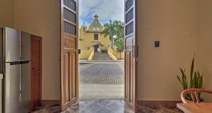 La Ermita Suites in Merida Centro with Pool - Historic Church Front