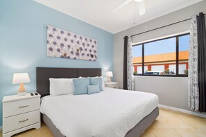 2 bedrooms, iron/ironing board, free WiFi, bed sheets - NEW, Cozy Townhome - walking distance to best Aruba beaches! (Noord)