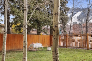 Outdoor dining