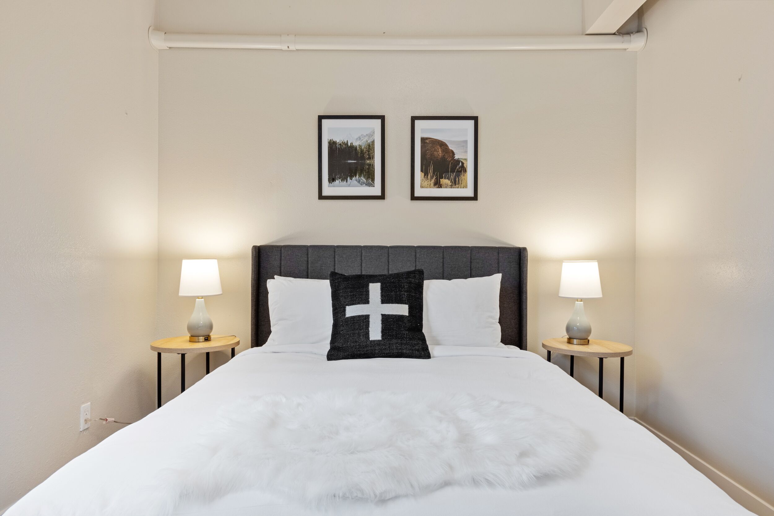 1 chambre, fer et planche à repasser, Wi-Fi, draps fournis