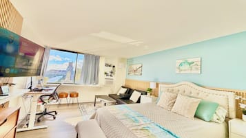 1 bedroom, desk, iron/ironing board, free WiFi