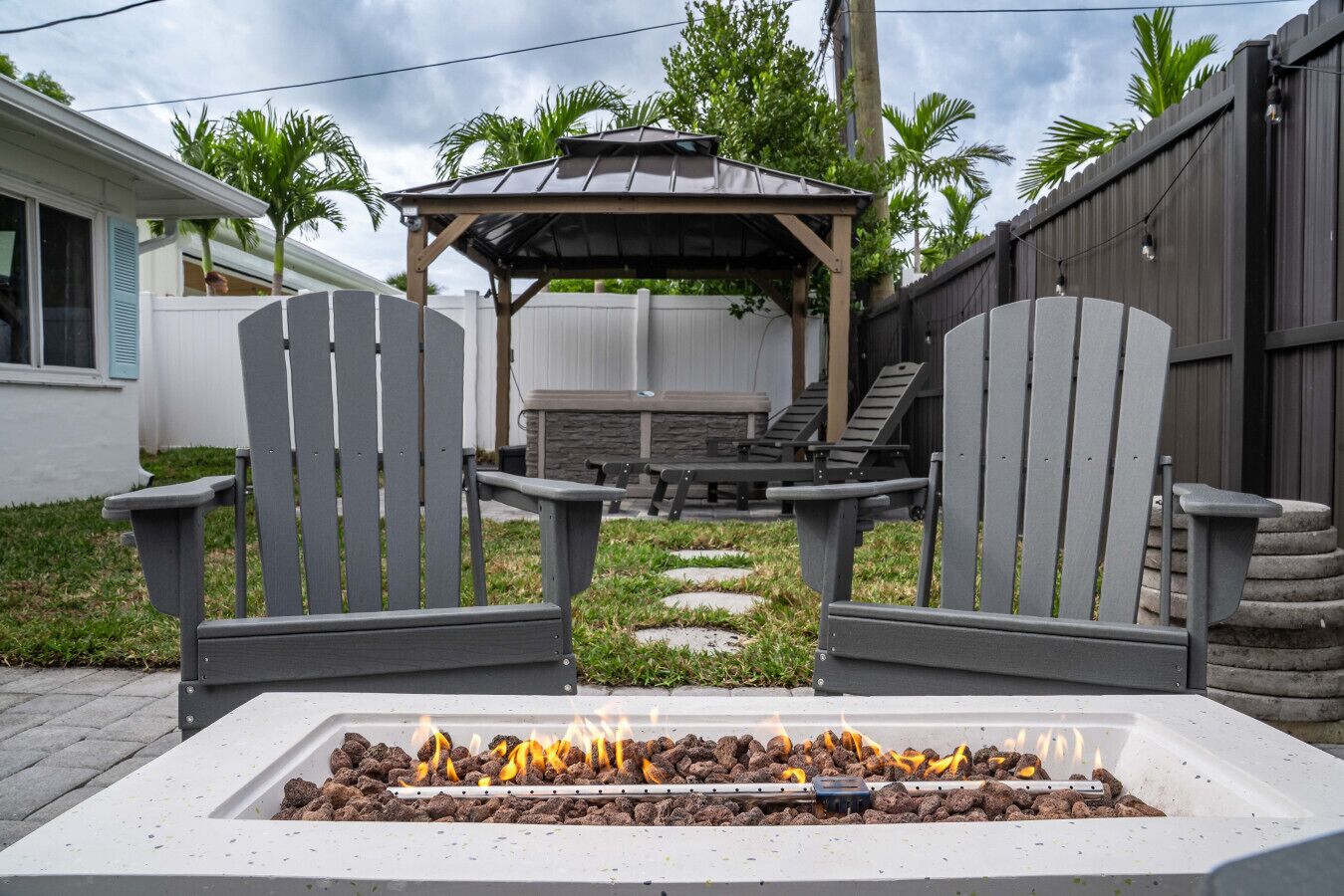 Áreas de la propiedad