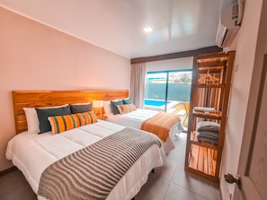 3 habitaciones, wifi gratis y ropa de cama