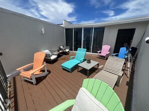 Terrace/patio - Deluxe 2 Story Penthouse at Edgewater Resort (Panama City)