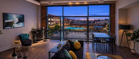 Älytelevisio, videopelejä, työhuone