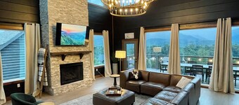 BRAND NEW! Stunning VIEWS,Huge Decks,Game Room,Fire Pit