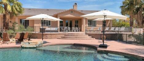 Außenpool, beheizter Pool