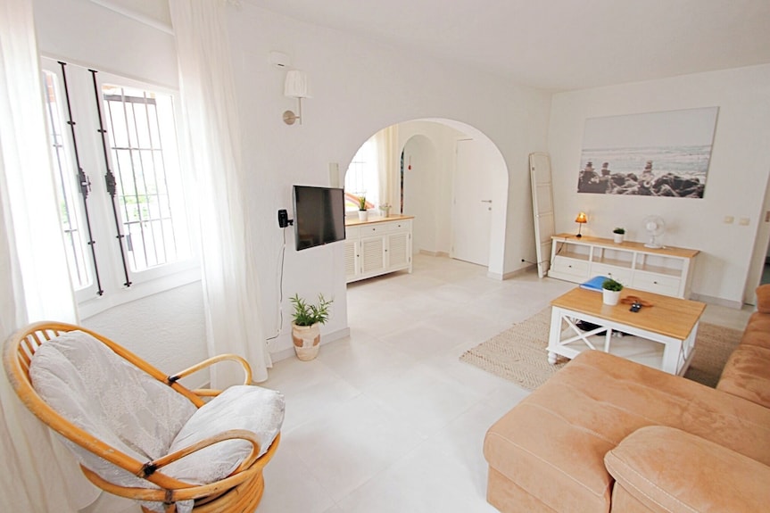 Hija De La Luna - Ferienhaus Mit Meerblick Und Privatem Pool In Benissa - Benissa