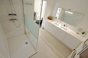 Dusche, Handtücher