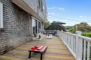 Terrace/patio - Walk to Rockport Waterfront, shops and restaurants (Rockport)
