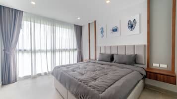4 Schlafzimmer, kostenloses WLAN, Bettwäsche