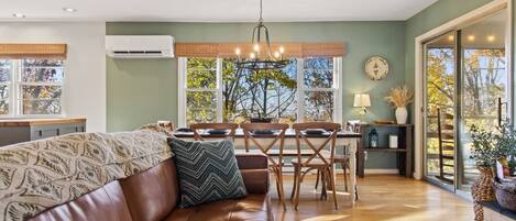 Smart TV, fireplace, offices