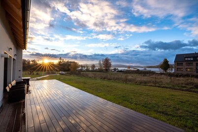 Villa with nice Lipno lake view - 5 min from the beach
