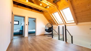 4 slaapkamers, een bureau, wifi