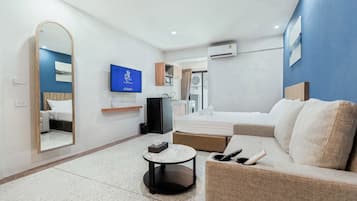 Deluxe studio | Een kluis op de kamer, gratis wifi, beddengoed