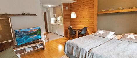 1 غرفة نوم وخدمة الإنترنت