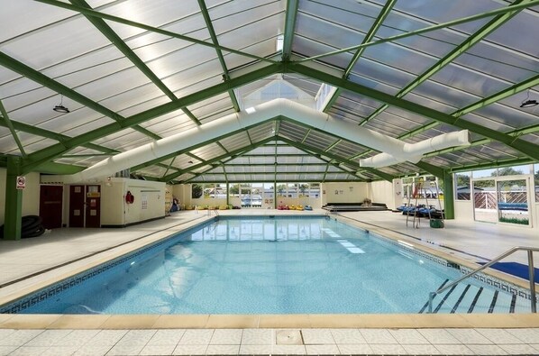 Indoor pool, a heated pool