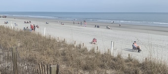 Beachfront 2-bedroom condo just steps away from sand, surf and sun.